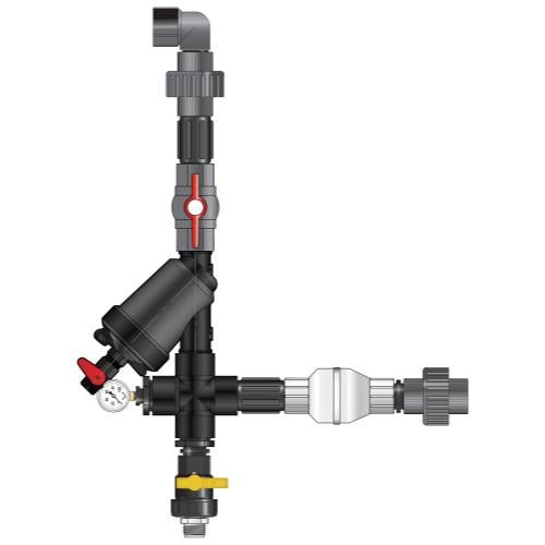 Dosatron Nutrient Delivery System - Starter Kit 40 GPM - Healthy Hydro