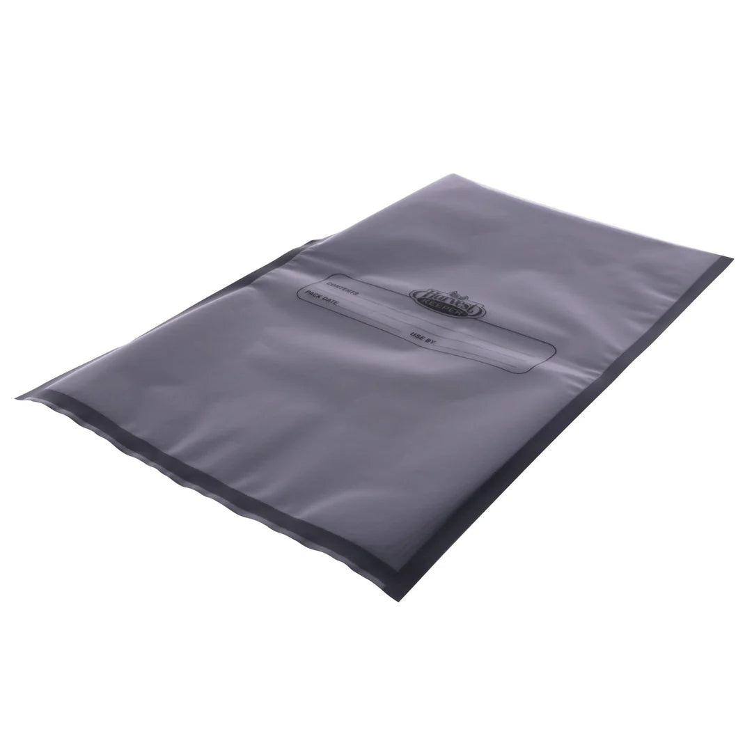 Harvest Keeper Clear/Black Vacuum Sealer Bags 11" x 18"