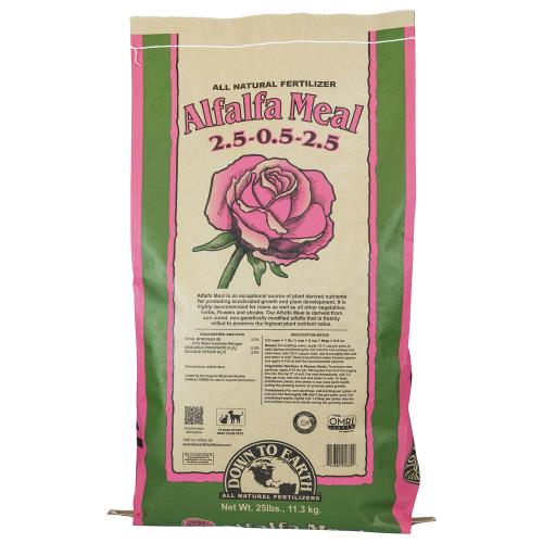 Down To Earth Alfalfa Meal 2.5 - 0.5 - 2.5 - Healthy Hydro